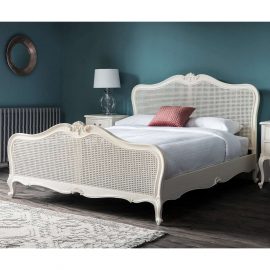 cane french bed