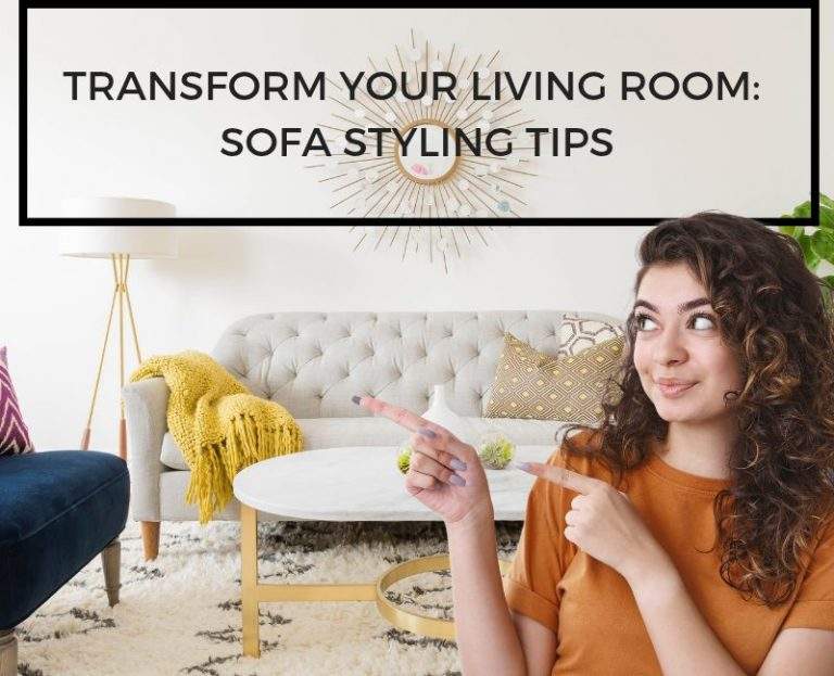 Sofa Styling Tips