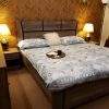 oak wood bed set