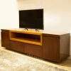 media console in brown wooden finish sale in islamabad furniture store