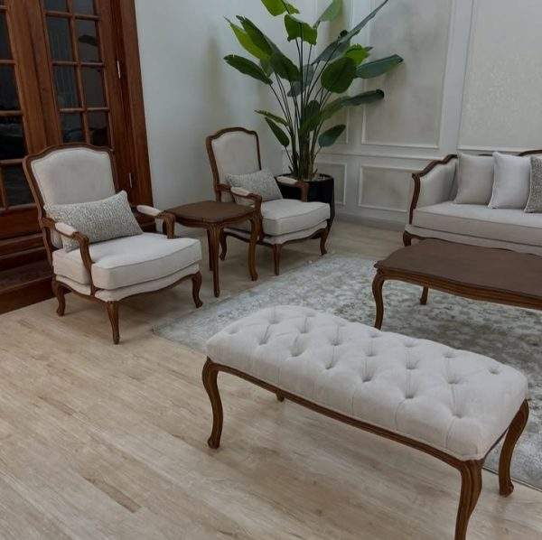 chinoti sofa chairs Solid wood Chinoti sofa set showing carved armrests and sturdy structure