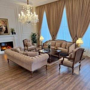 Modern style with timeless wood