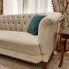 Luxury drawing room furniture with tufted upholstery Custom made luxury sofa set Pakistan Homefactree
