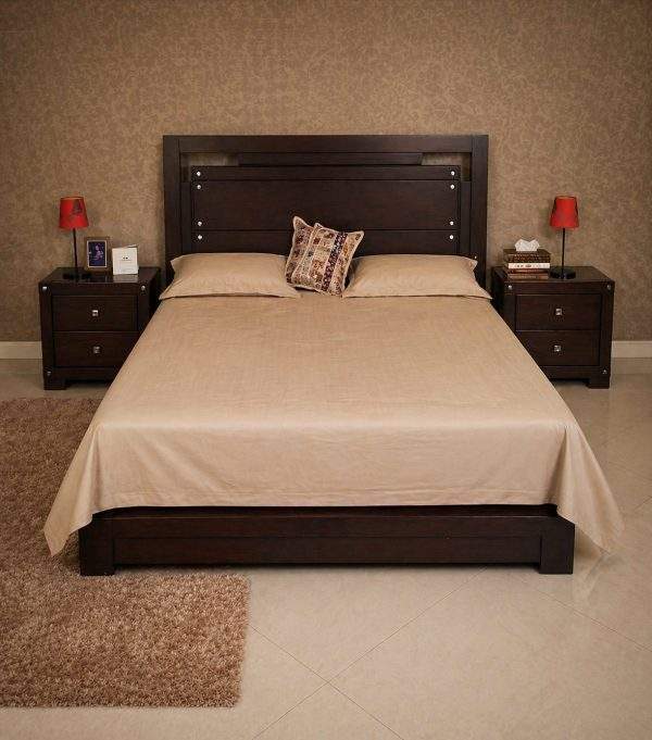 Napoli Motion Brown Minimal Bedset