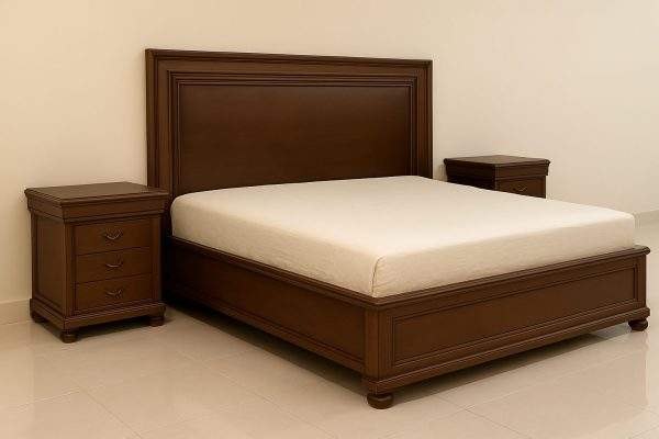 Masr Sheesham Bed modern bed Pakistan premium wooden bedroom furniture Homefactree