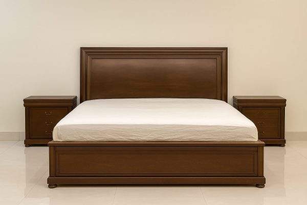 Modern bed Pakistan made with Sheesham wood Masr Bed Homefactree