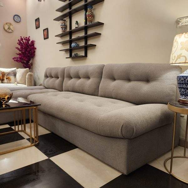 Cloud sectional sofa with chaise in Pakistan by Homefactree