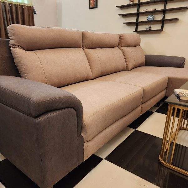 Close up recliner recliner sofa