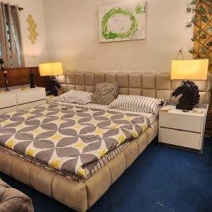 Bubble Bed king size with 10ft headboard by Homefactree Pakistan
