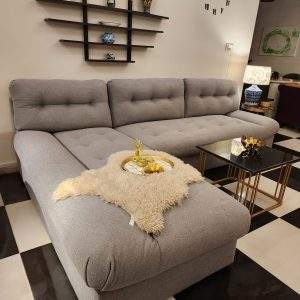 Cloud L-Shaped Chaise Sectionals oversized 2 piece sofa by Homefactree