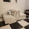 modular-sofa-bed-homefactree-pakistan Modular sofa arranged as a spacious sofa bed for lounging