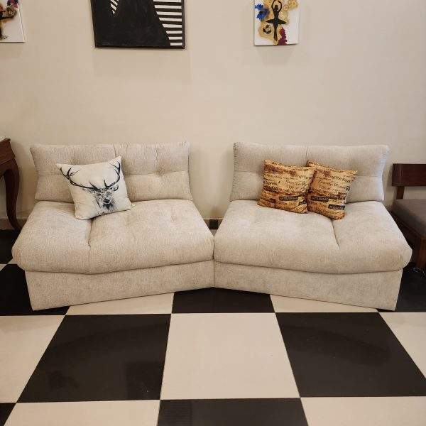 modular-sofa-separated-seating-islamabad Modular sofa arranged as two separate seating pieces in Islamabad